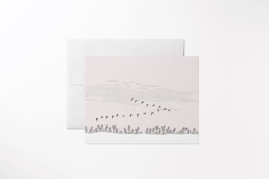 Geese Migration Sow & Tarry Studio