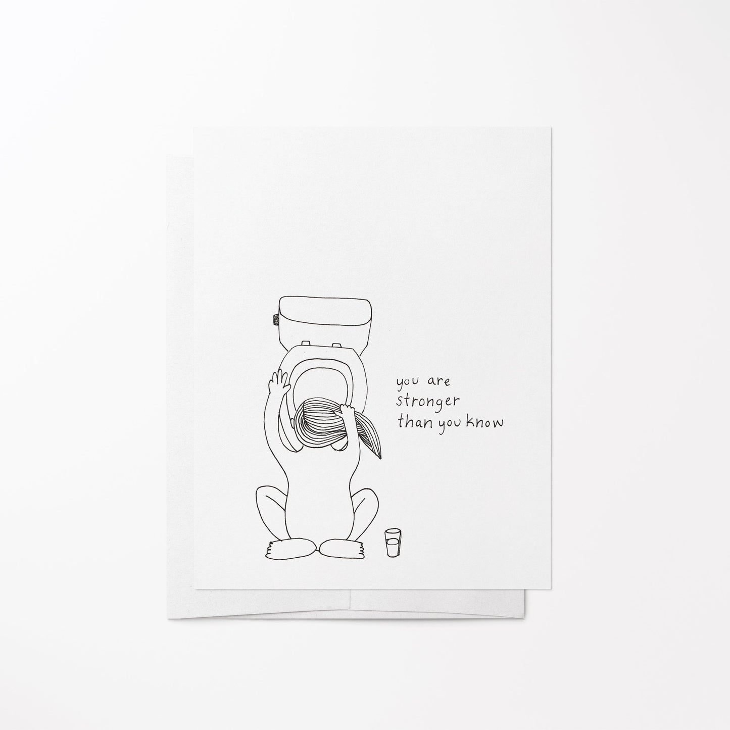 Morning Sickness Card Sow & Tarry Studio