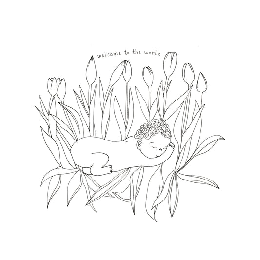 New Bloom Card Sow & Tarry Studio