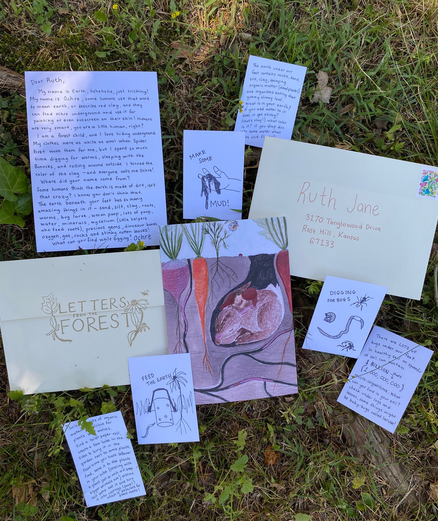 Letters from the Forest - Monthly Snail Mail for Children