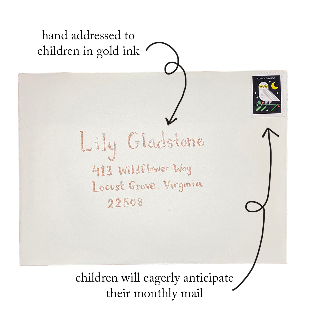 Magical Mail for Sprightly Children Ages 3 - 8