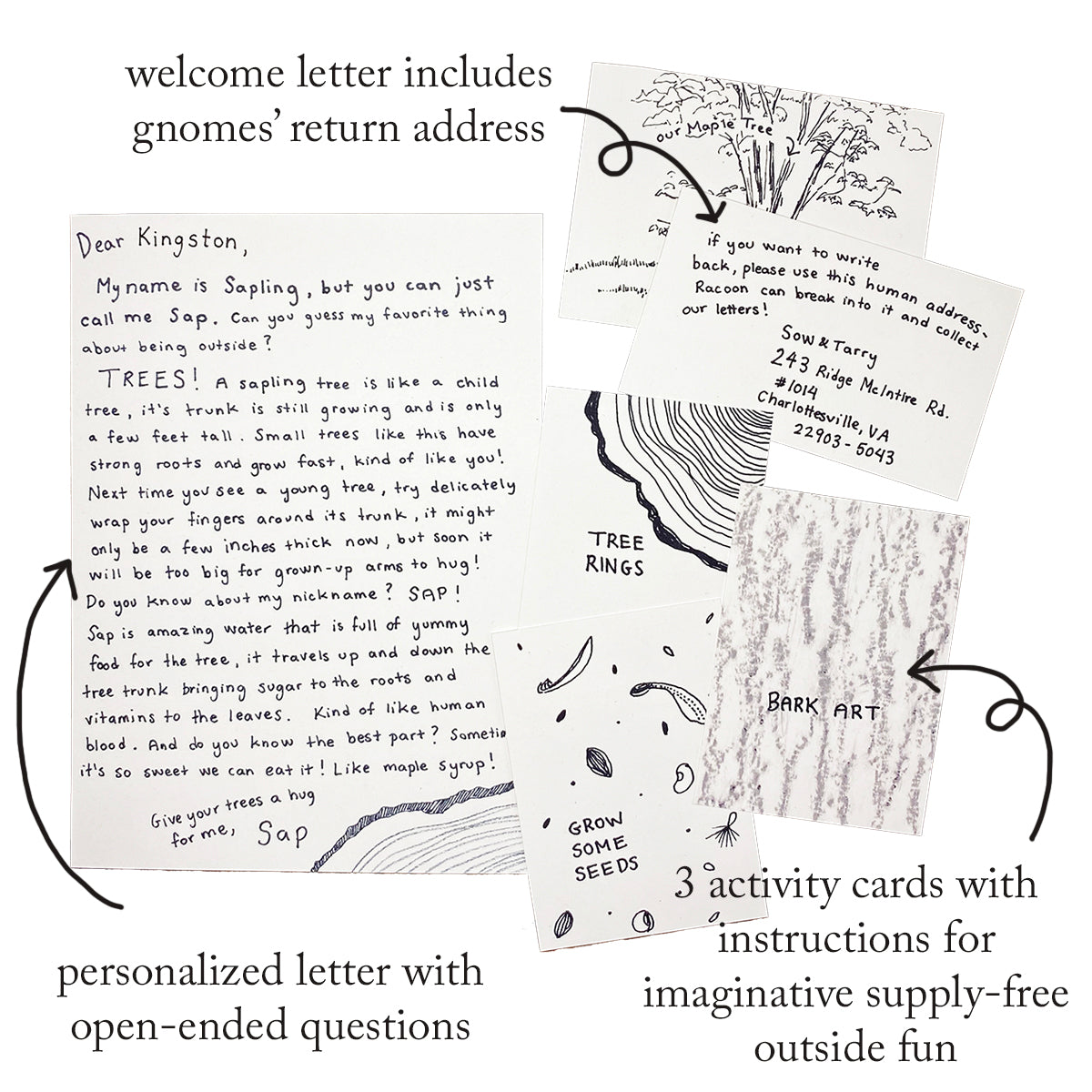 Magical Mail for Sprightly Children Ages 3 - 8