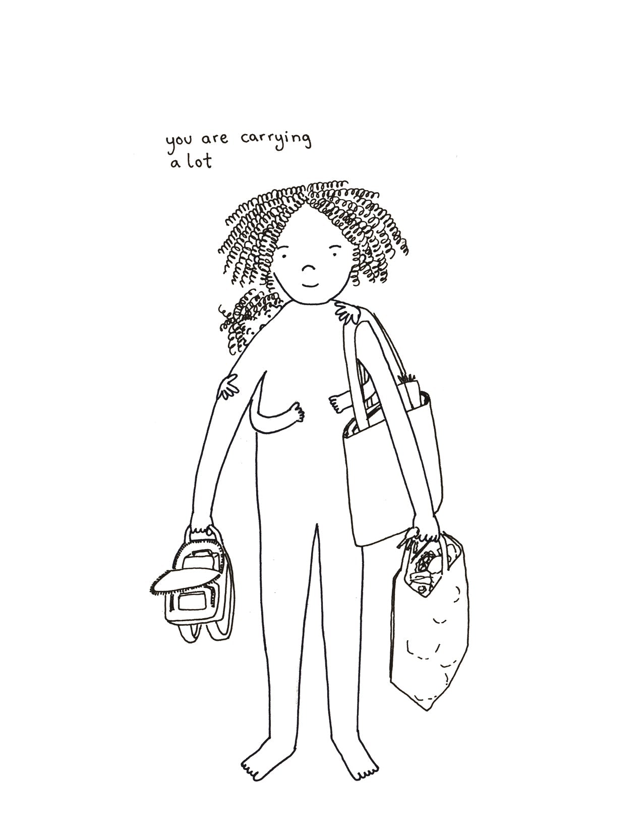 Carrying A Lot Sow & Tarry Studio