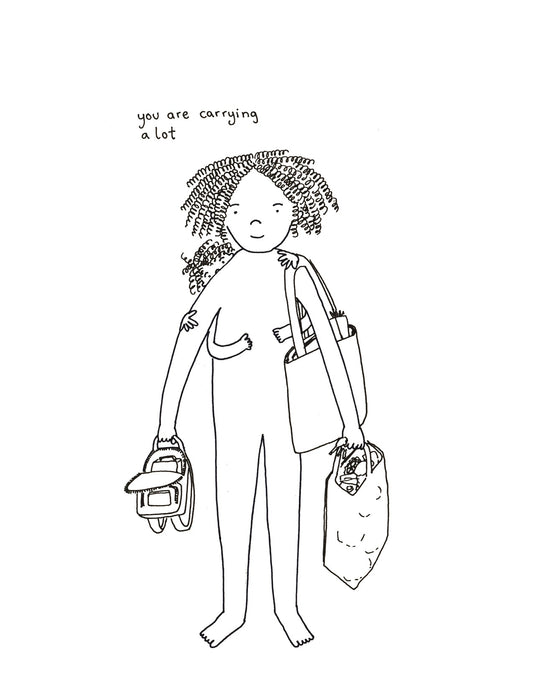 Carrying A Lot Sow & Tarry Studio