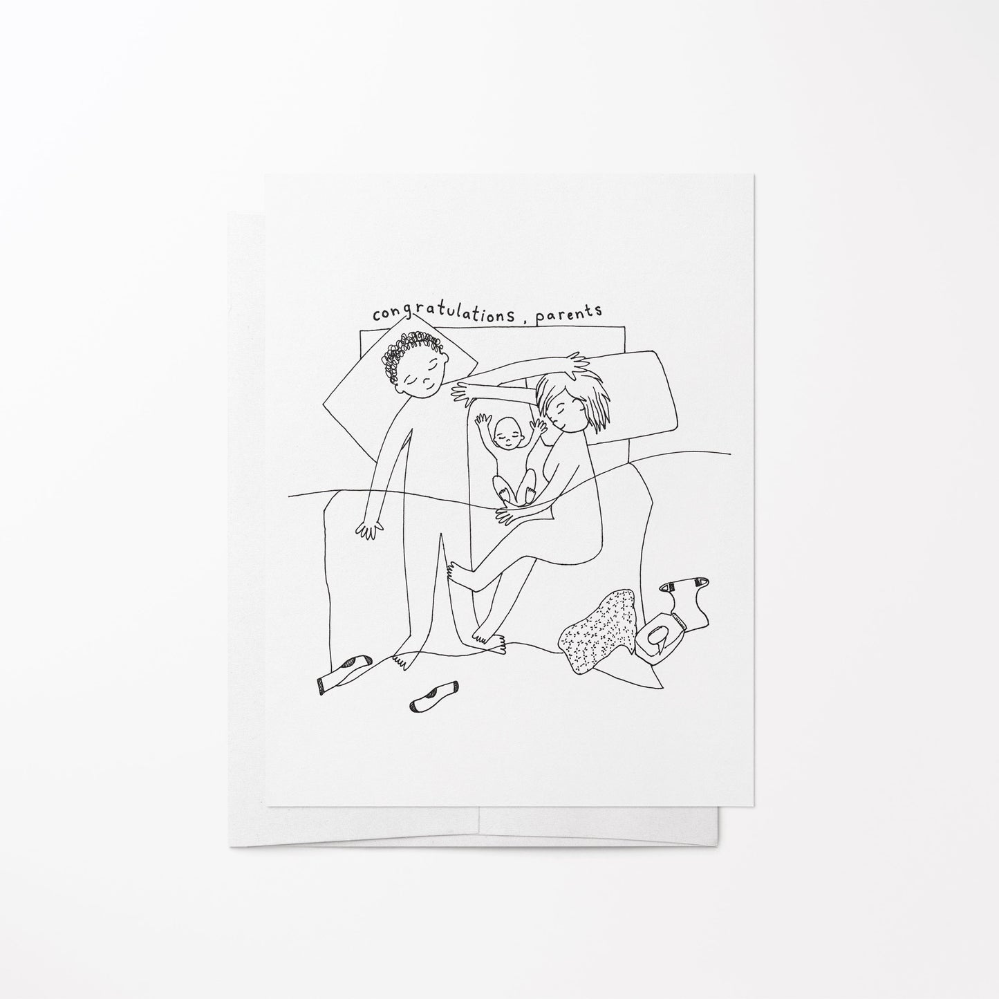 Co Sleeping Card Sow & Tarry Studio