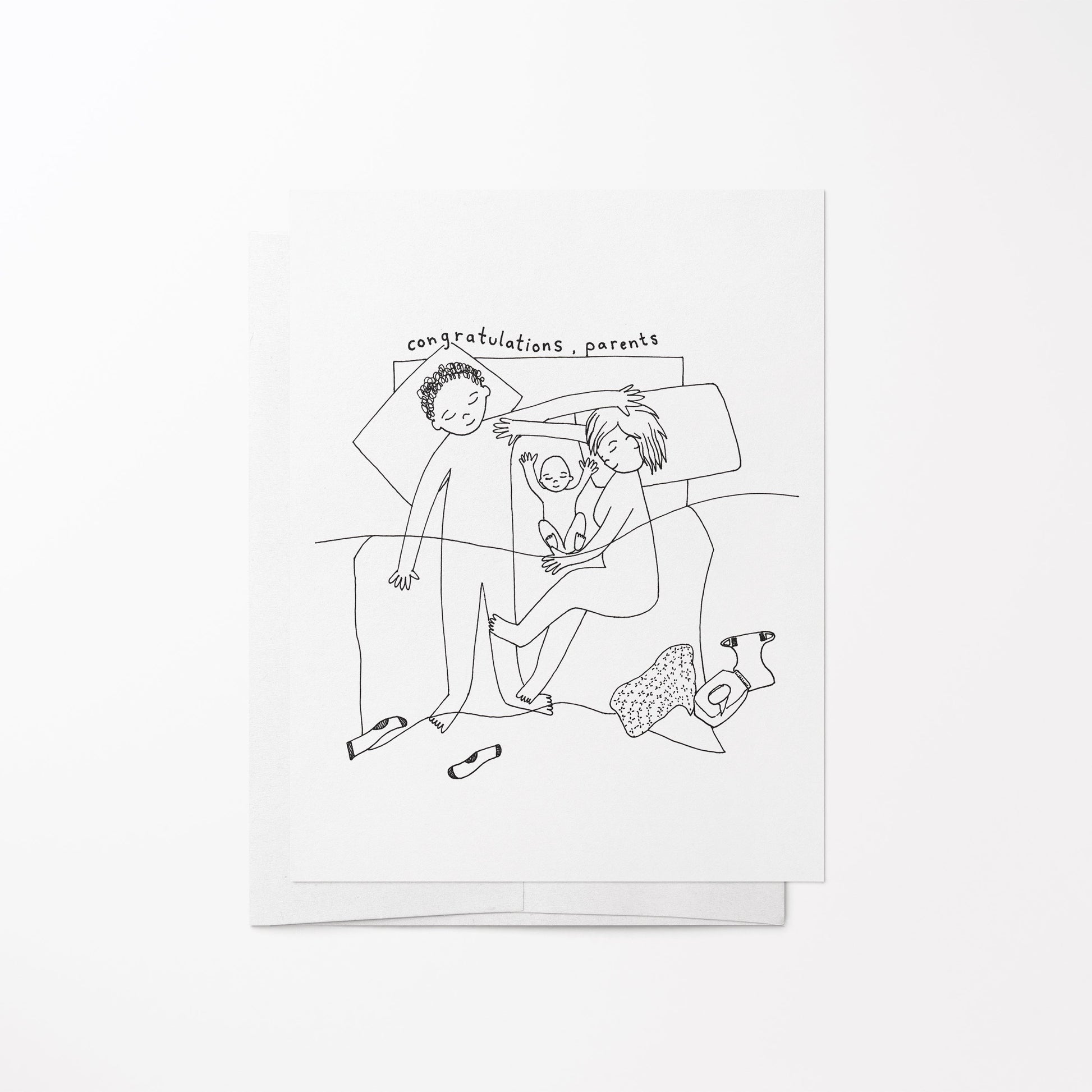 Co Sleeping Card Sow & Tarry Studio