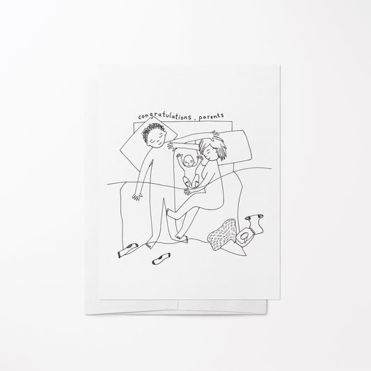 Co Sleeping Card Sow & Tarry Studio
