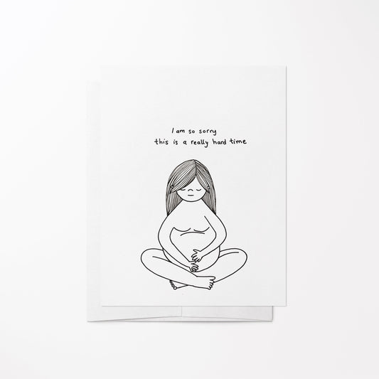 Crossed Legs Card Sow & Tarry Studio