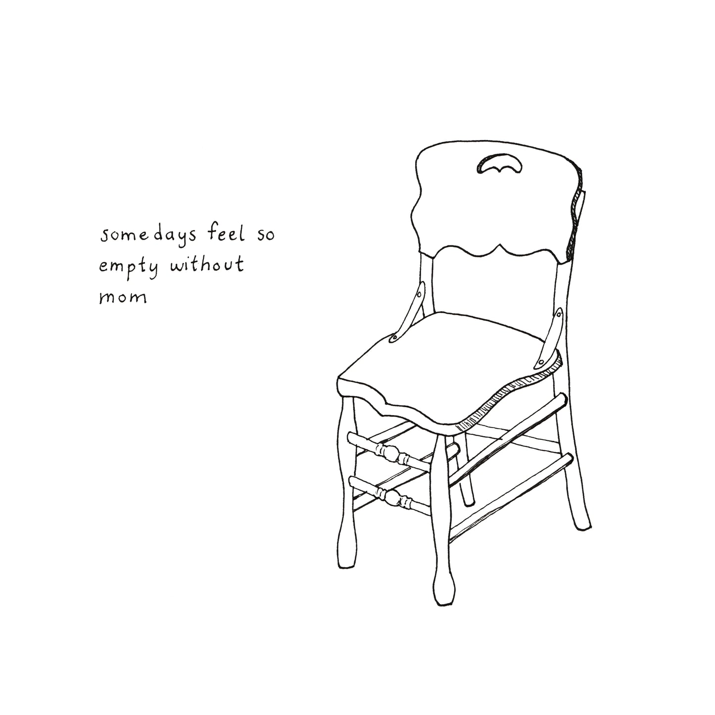 Empty Chair Sow & Tarry Studio