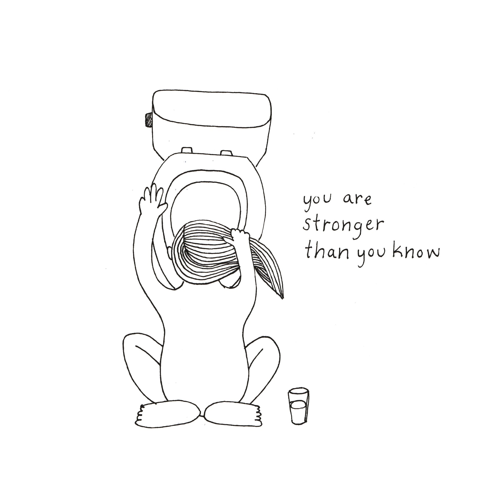 Morning Sickness Card Sow & Tarry Studio