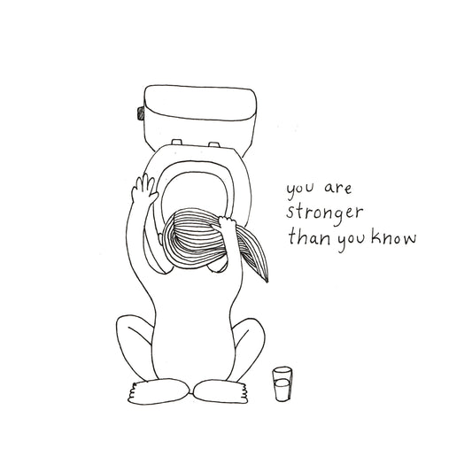 Morning Sickness Card Sow & Tarry Studio