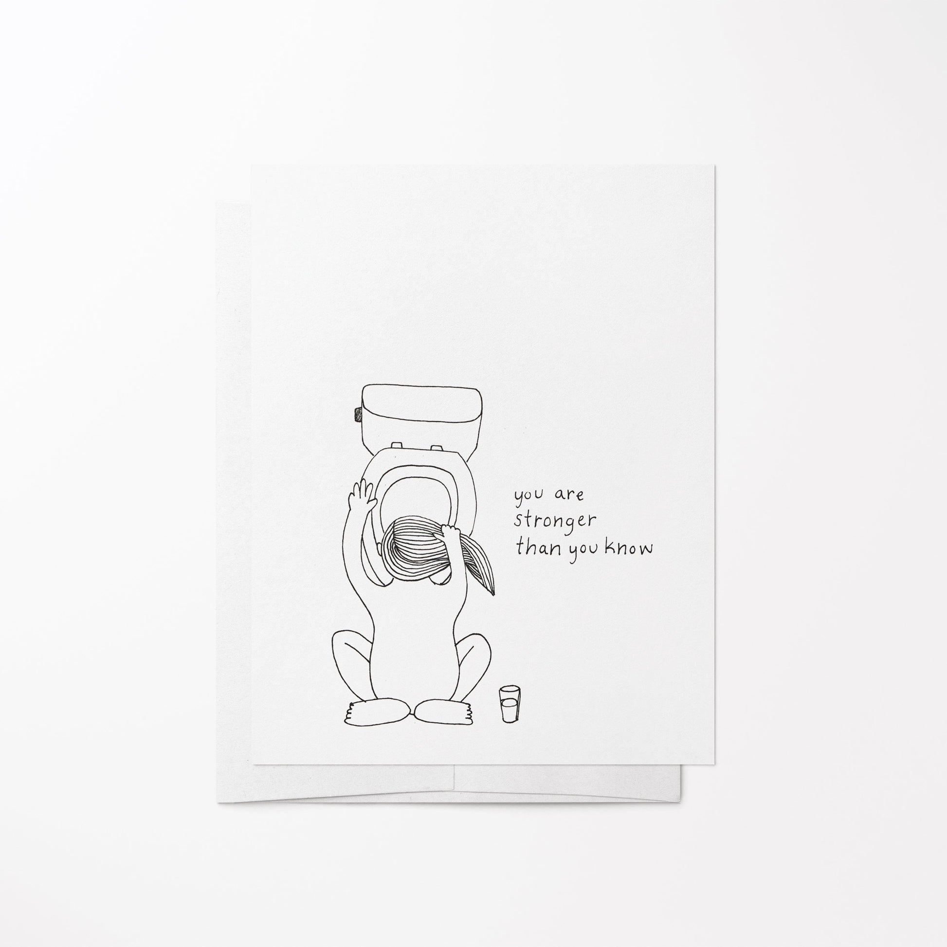 Morning Sickness Card Sow & Tarry Studio