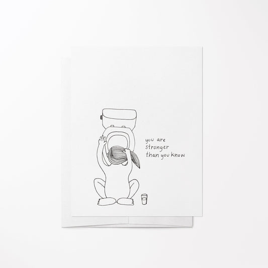 Morning Sickness Card Sow & Tarry Studio