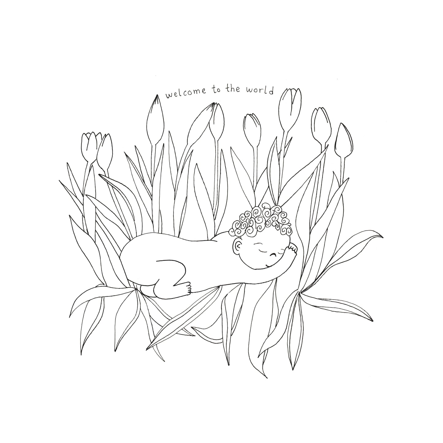 New Bloom Card Sow & Tarry Studio