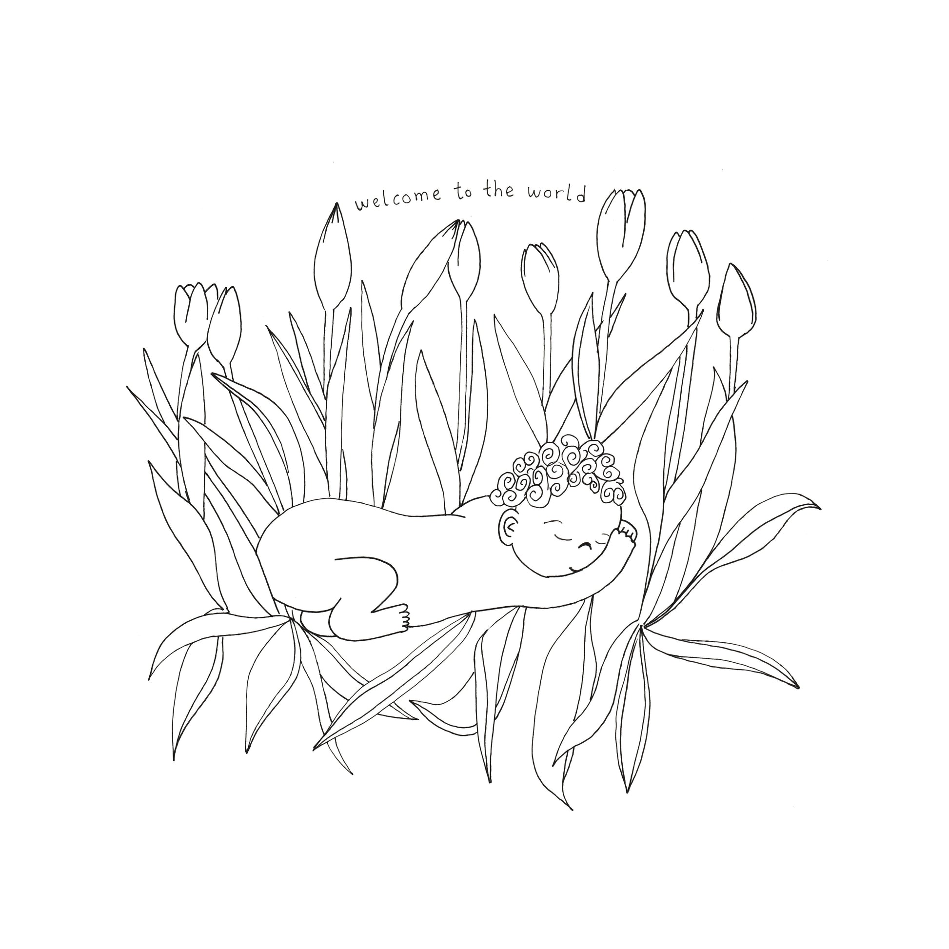 New Bloom Card Sow & Tarry Studio