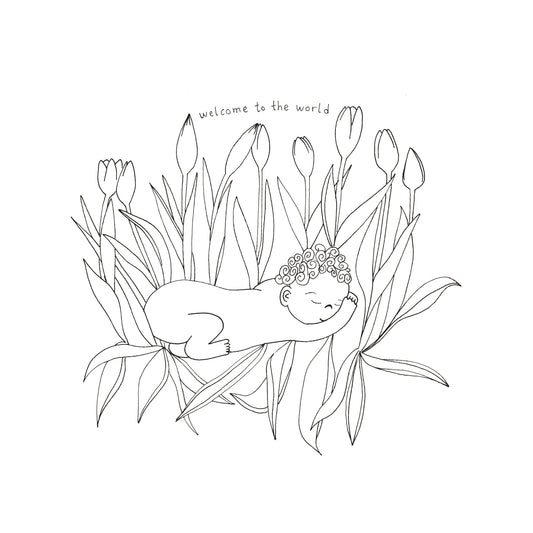 New Bloom Card Sow & Tarry Studio
