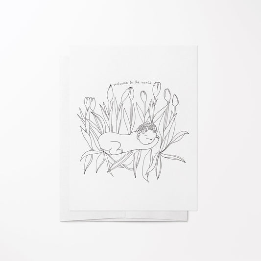 New Bloom Card Sow & Tarry Studio