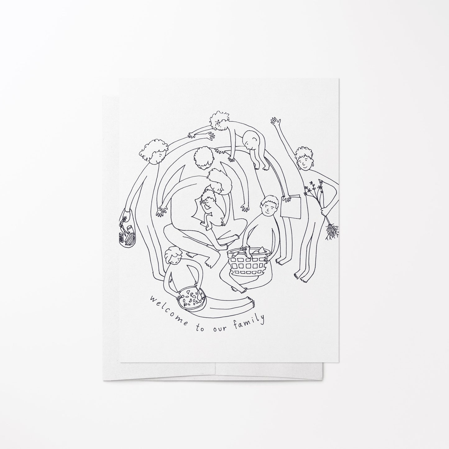 Whole Village Card Sow & Tarry Studio