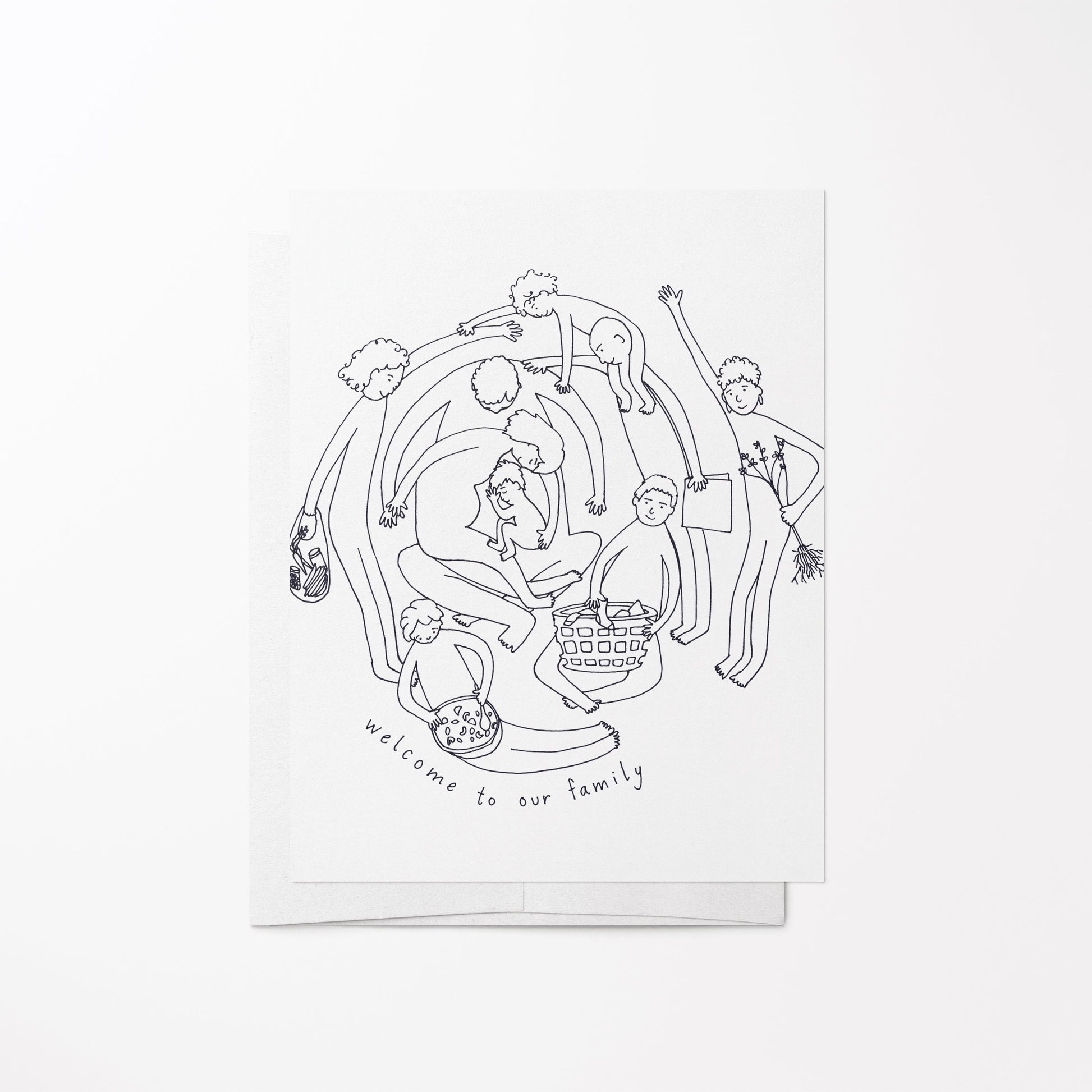 Whole Village Card Sow & Tarry Studio
