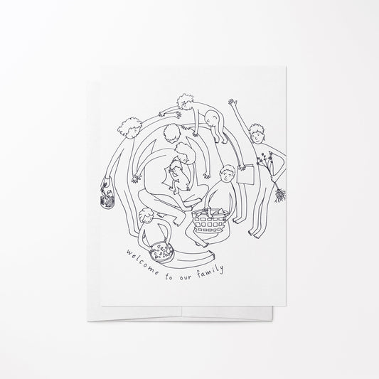 Whole Village Card Sow & Tarry Studio